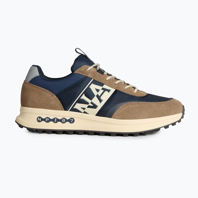 Men's Napapijri Slate navy/ beige shoes 8