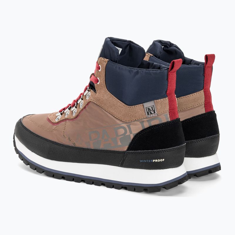 Napapijri men's shoes NP0A4HV1 brown/navy 3