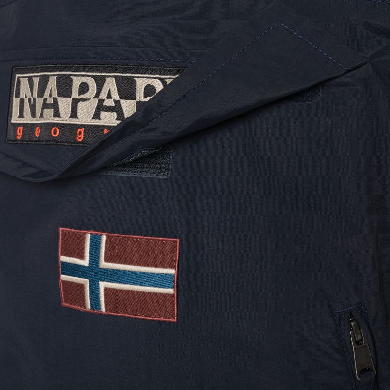 Men's Napapijri Rainforest Pocket Summer azul marino jacket 7