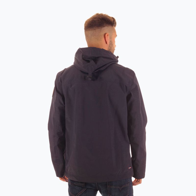 Men's Napapijri Rainforest Pocket Summer azul marino jacket 2