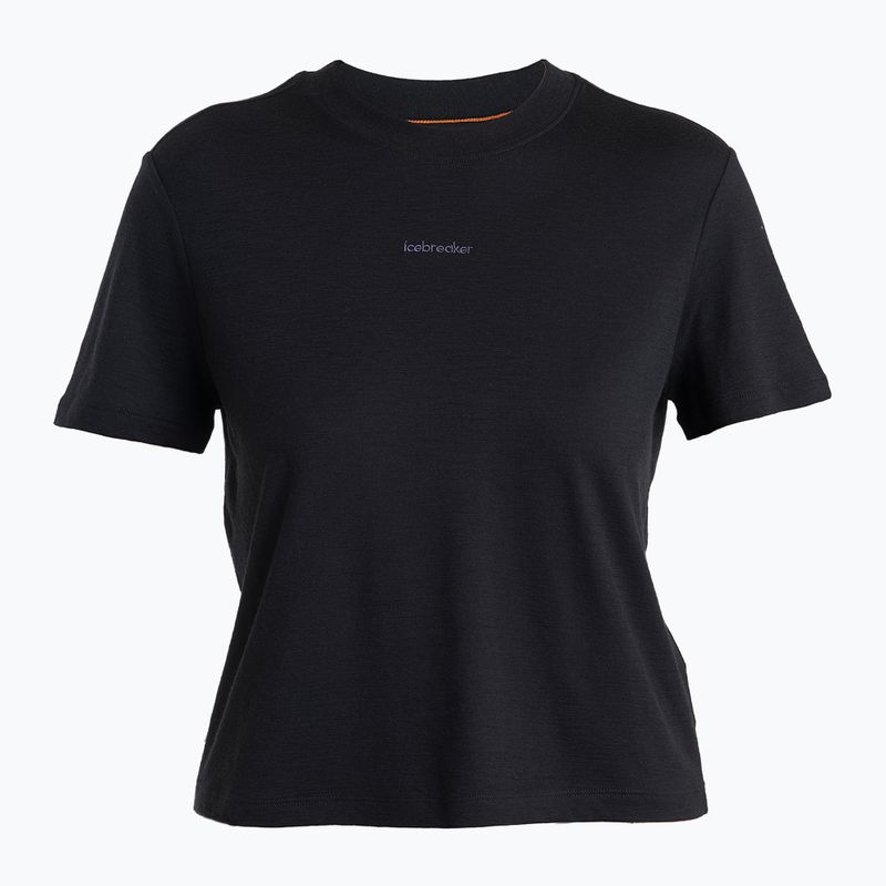 Icebreaker women's trekking t-shirt Merino 150 Tech Lite III SS Crop Tee black 6