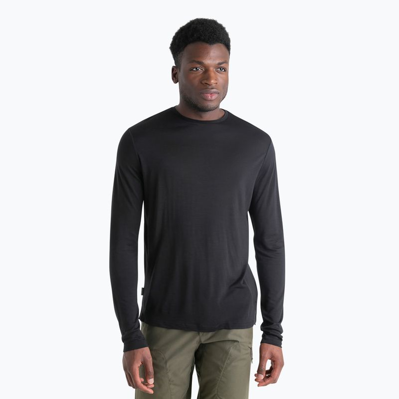 Icebreaker men's trekking longsleeve Merino 125 Cool-Lite Sphere III LS Tee black