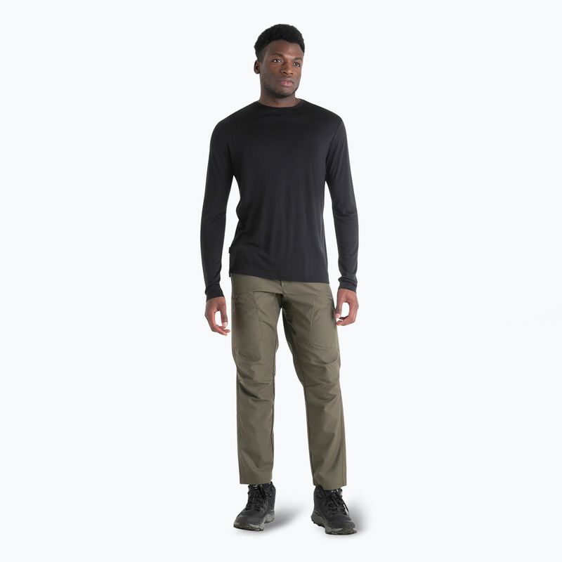 Icebreaker men's trekking longsleeve Merino 125 Cool-Lite Sphere III LS Tee black 2