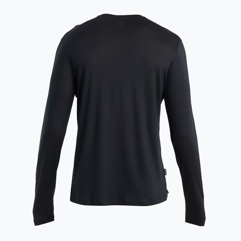 Icebreaker men's trekking longsleeve Merino 125 Cool-Lite Sphere III LS Tee black 6