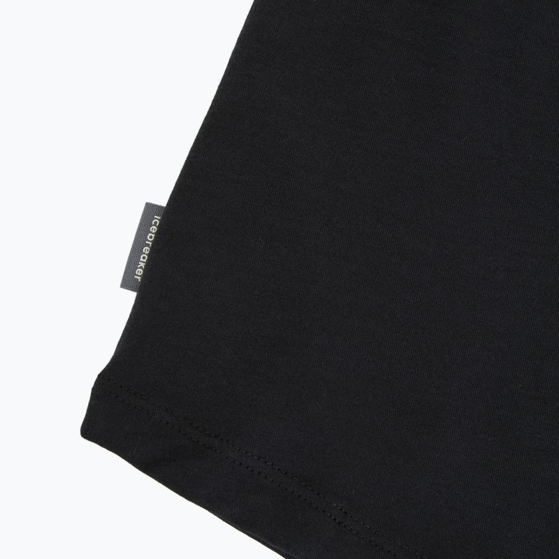 Women's trekking T-shirt icebreaker Merino 125 Cool-Lite™ Sphere III black 3