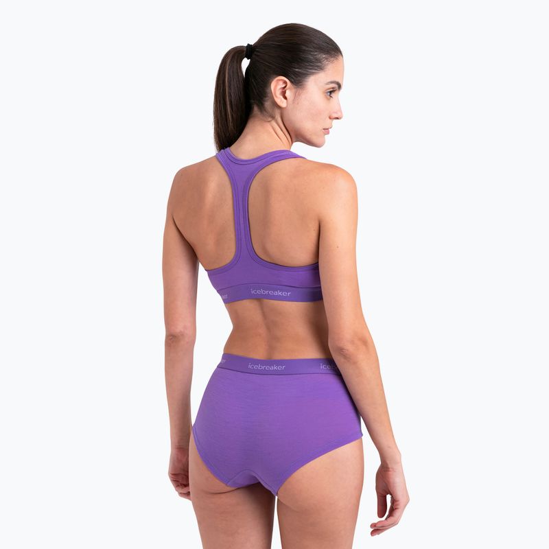 Icebreaker Sprite Racerback magic thermal bra 2