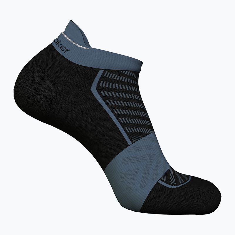 Men's icebreaker Merino Run+ Ultralight Micro black/graphite running socks 2