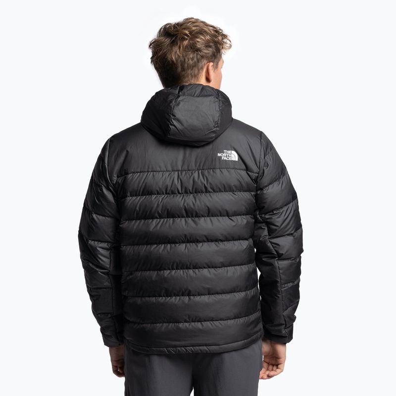 Men's down jacket The North Face Aconcagua 2 Hoodie black NF0A4R26JK31 4