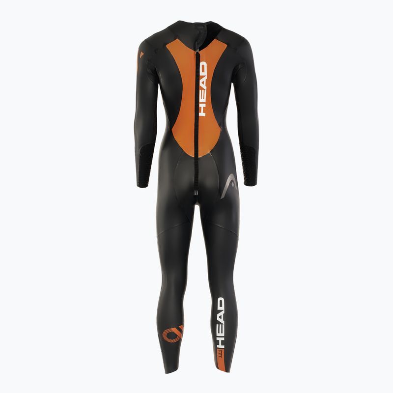 Women's Triathlon Foam HEAD Ow Shell Fs 3.2.2 black/orange 2