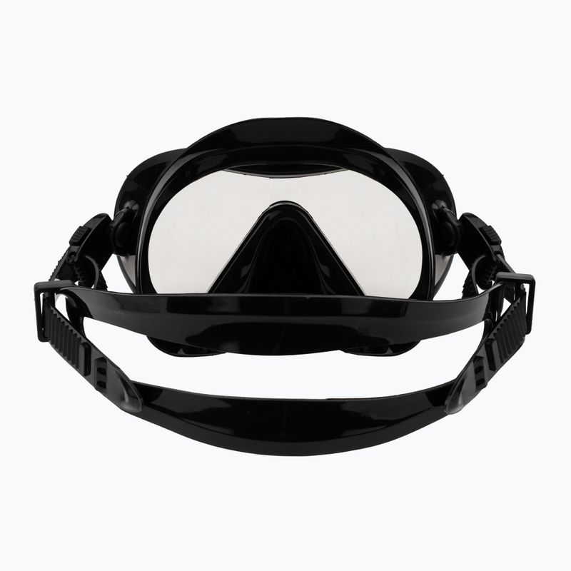 Mares Vento black/black snorkelling mask 4