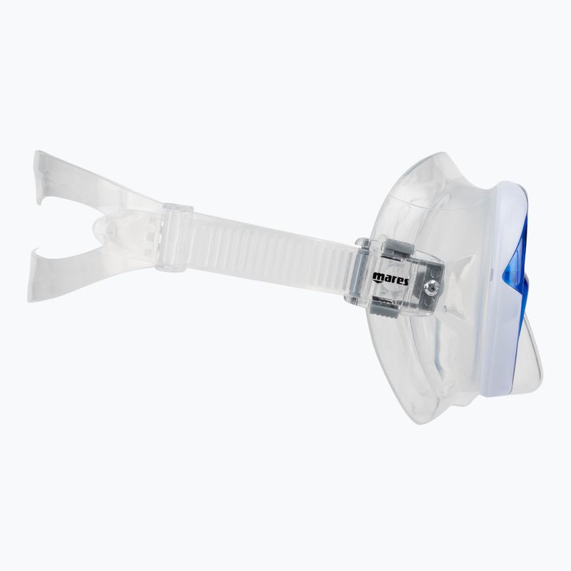 Mares Vento SC snorkelling mask clear blue 411240 3