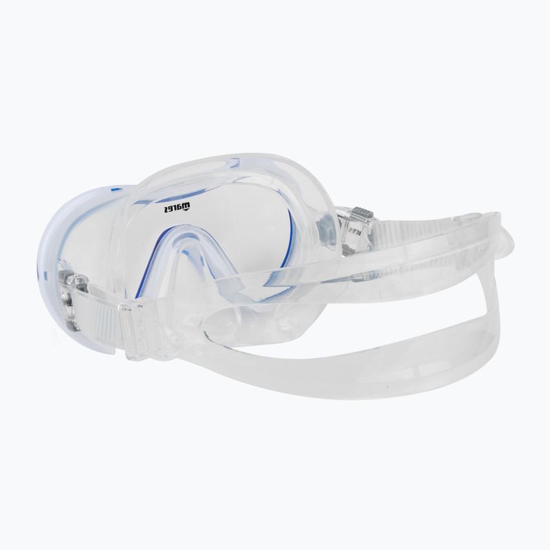Mares Vento SC snorkelling mask clear blue 411240 4