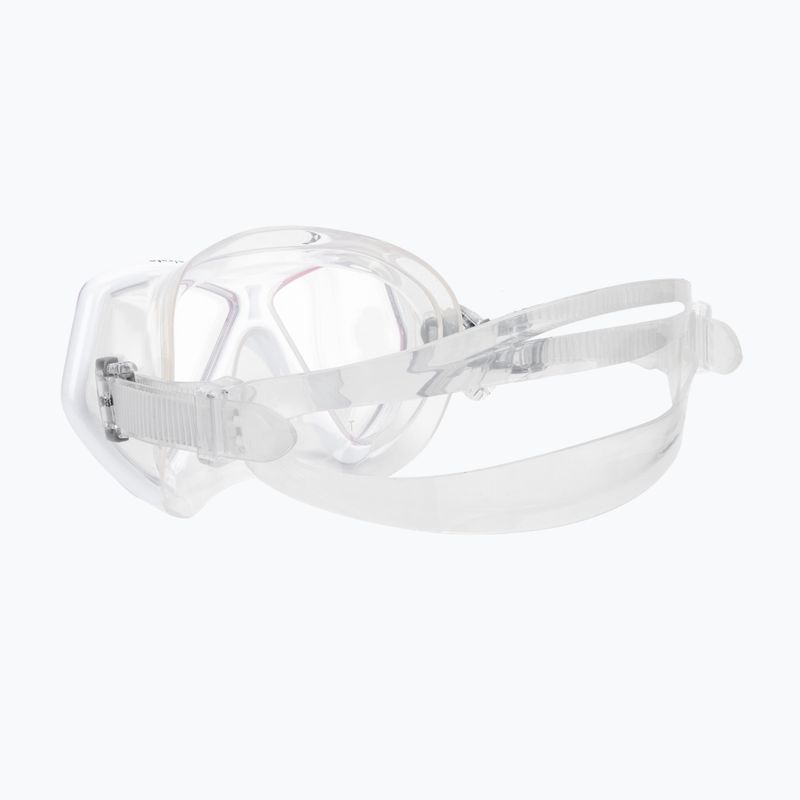 Mares Pirate children's diving mask clear pink 411321 4