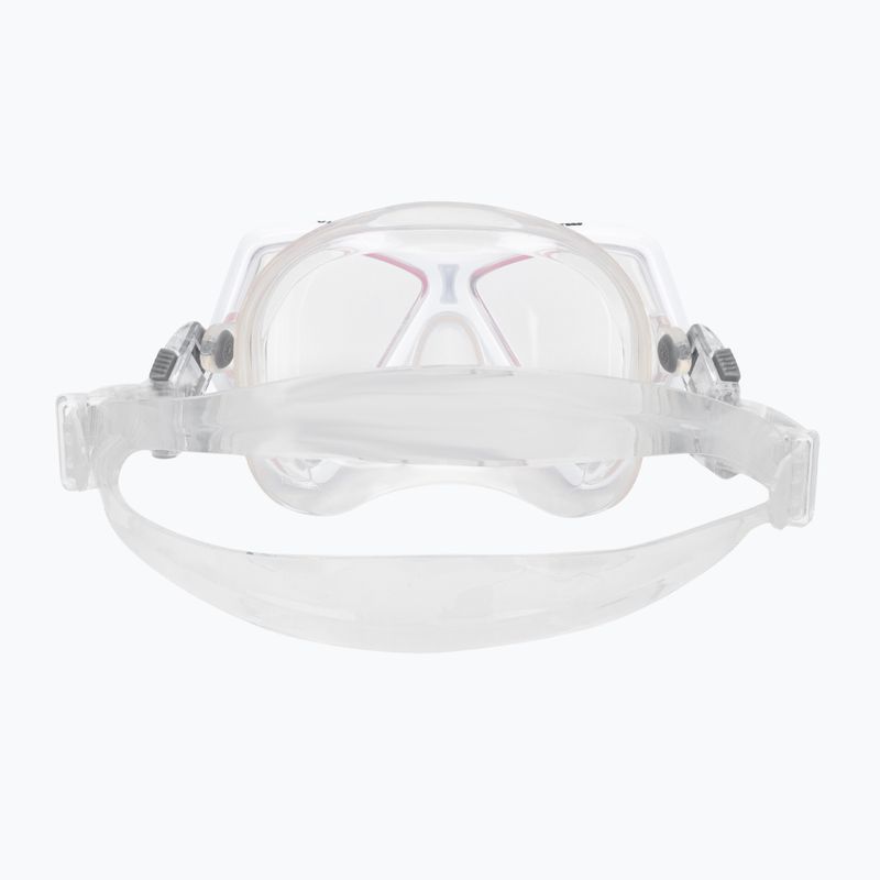 Mares Pirate children's diving mask clear pink 411321 5