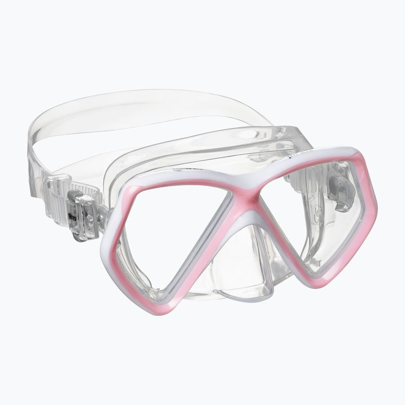 Mares Pirate children's diving mask clear pink 411321 6