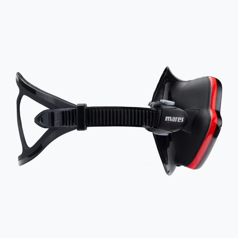 Mares One Vision diving mask black/red 411046 3