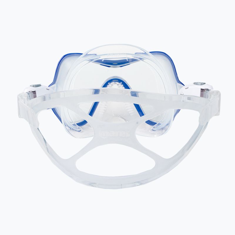 Mares One Vision clear blue diving mask 411046 5