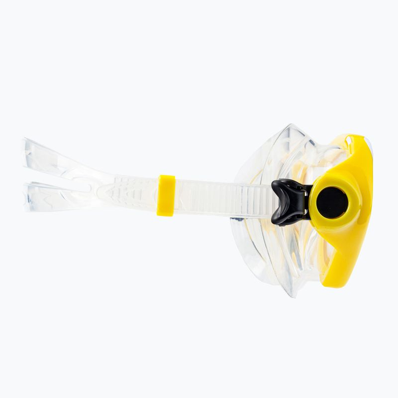 Children's diving mask Mares Comet yellow 411059 3