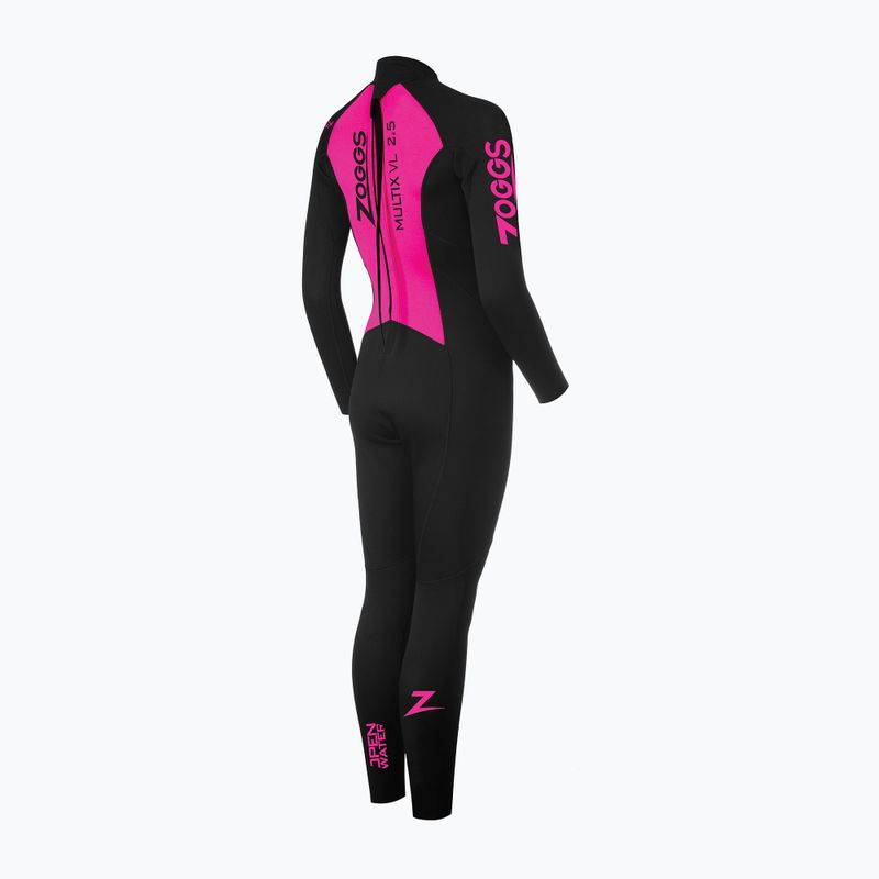 Women's Swim Foam Zoggs Ow Multix Vl 2.5 mm black/pink 2