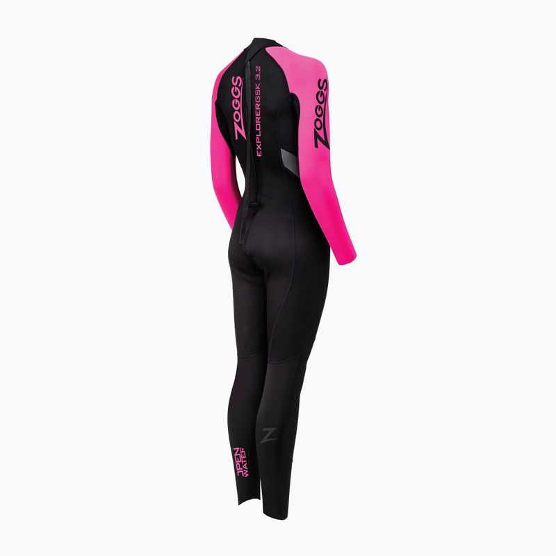 Women's Swim Foam Zoggs Ow Explorer Gsk Fs 3.2.2 mm black/pink 2