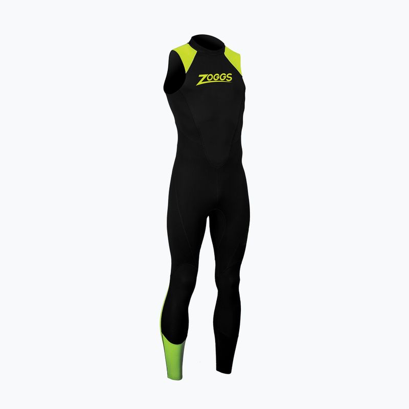 Men's wetsuit Zoggs OW Explorer LJ 3.2.2 mm black/lime