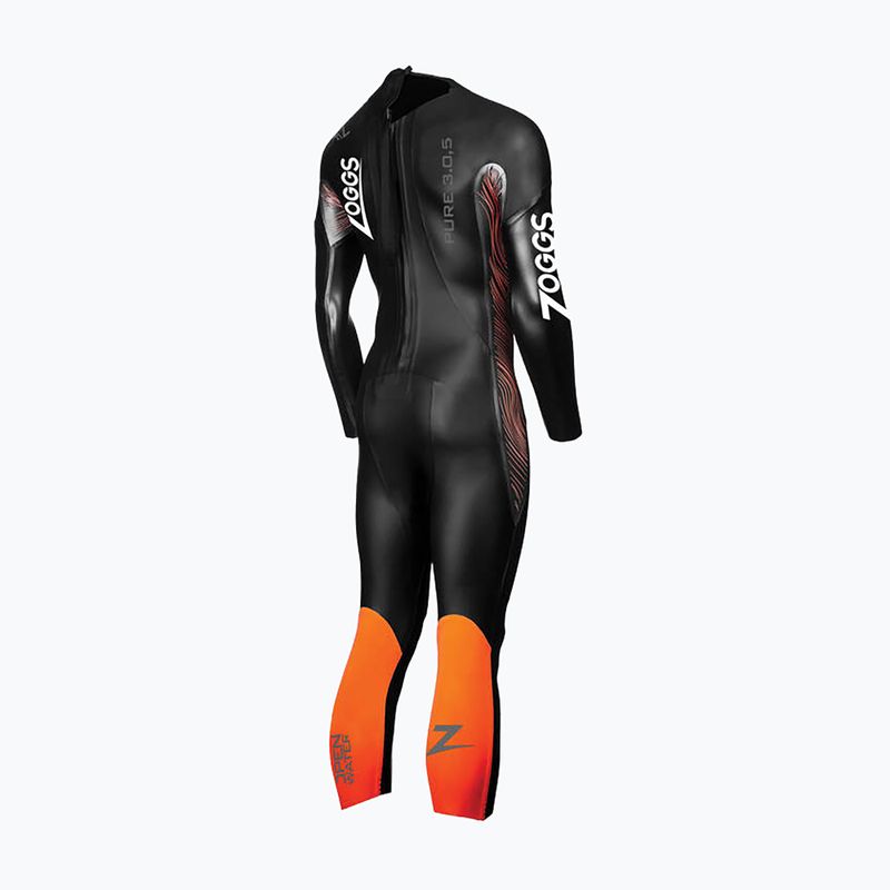 Women's wetsuit Zoggs Ow Pure Fs 3/0,5 mm black 2