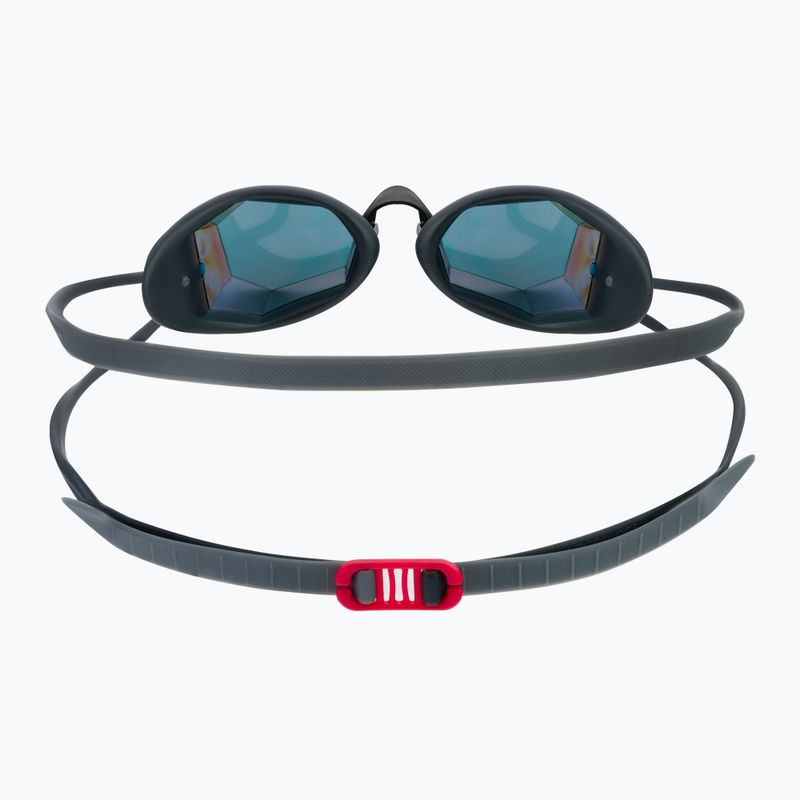 Zoggs Diamond Titanium grey/black/mirror red swimming goggles 461090 5