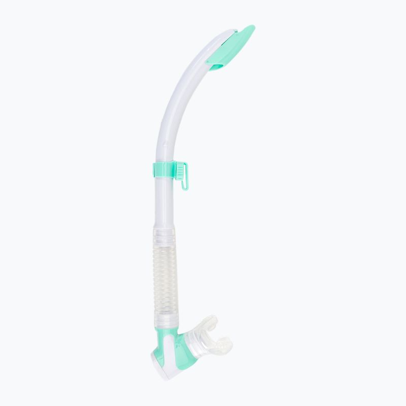 Mares Rebel Splash blue and white snorkel 411488