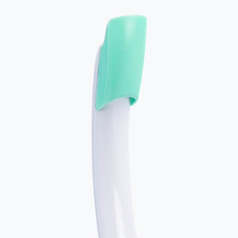 Mares Rebel Splash blue and white snorkel 411488 4