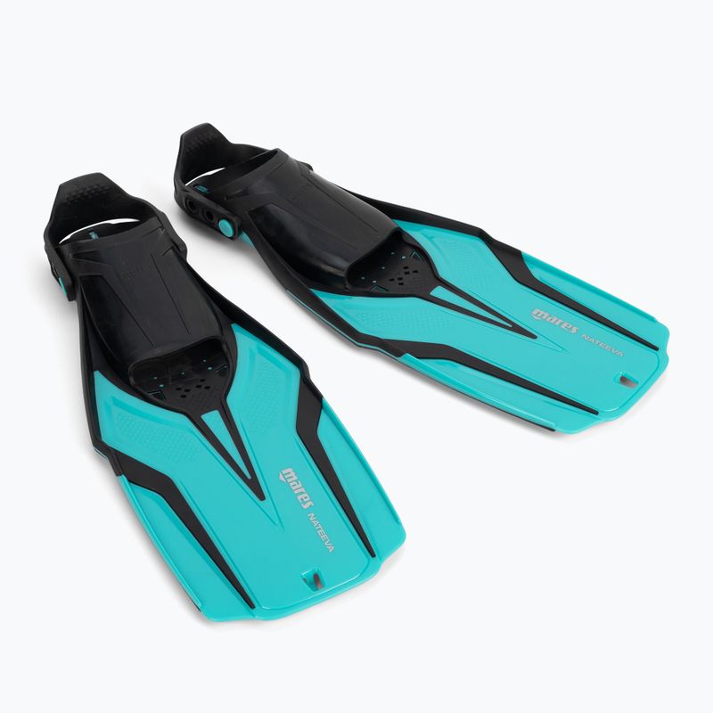 Mares Nateeva blue snorkel fins 410513