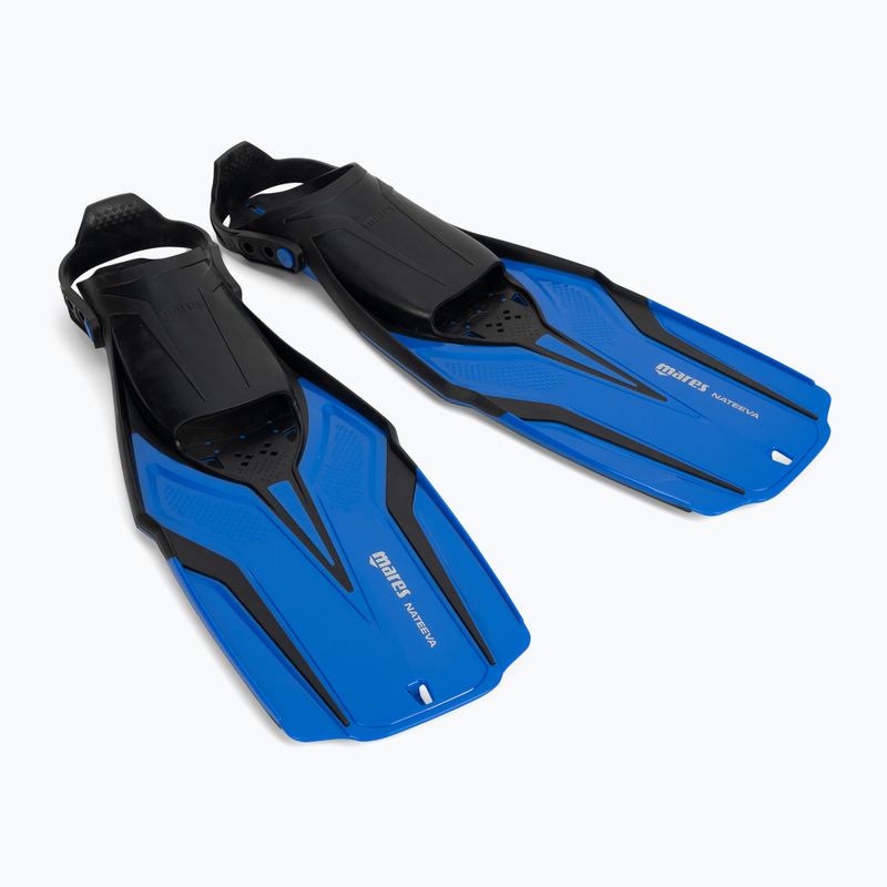 Mares Nateeva blue snorkel fins 410513