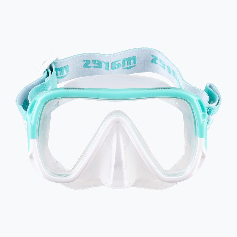 Mares Keewee snoreling mask clear clear blue 411075 6