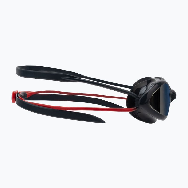 Zoggs Tiger Titanium grey/red/mirror smoke swimming goggles 461094 3