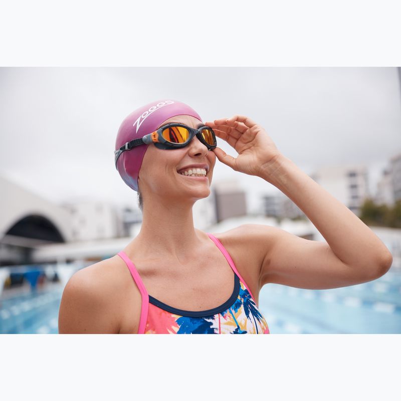 Women's one-piece swimsuit Zoggs Sunset Tri Back 7