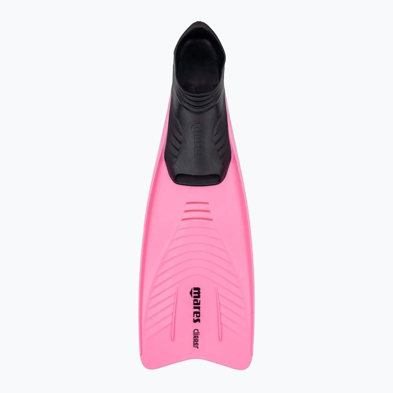Children's diving fins Mares Clipper Junior pink 2