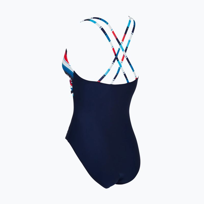 Women's one-piece swimsuit Zoggs Seamarine Panel Crossback 2