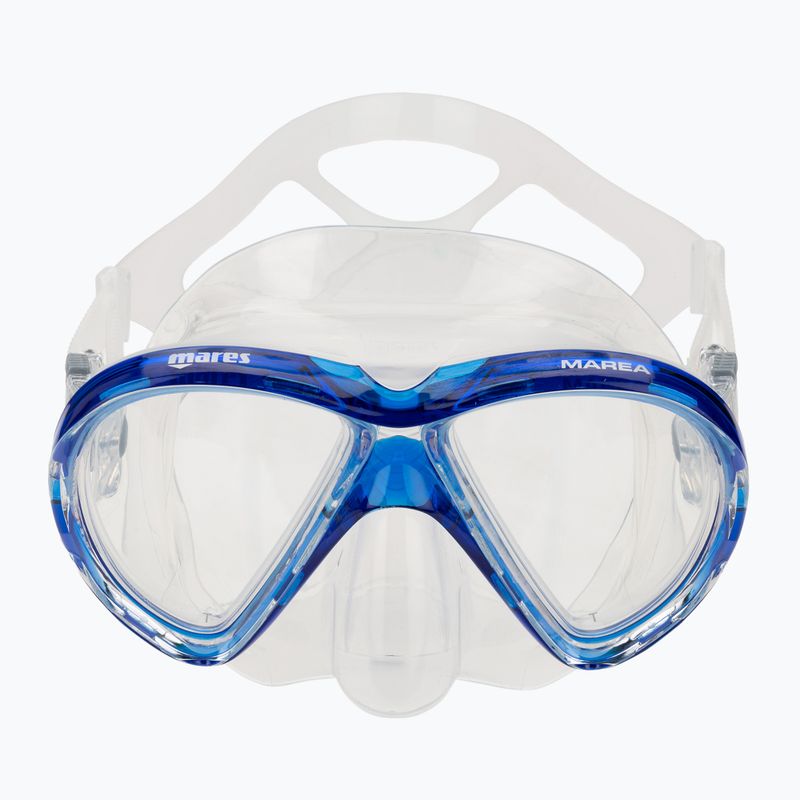 Diving mask Mares Marea blue reflex/clear 2