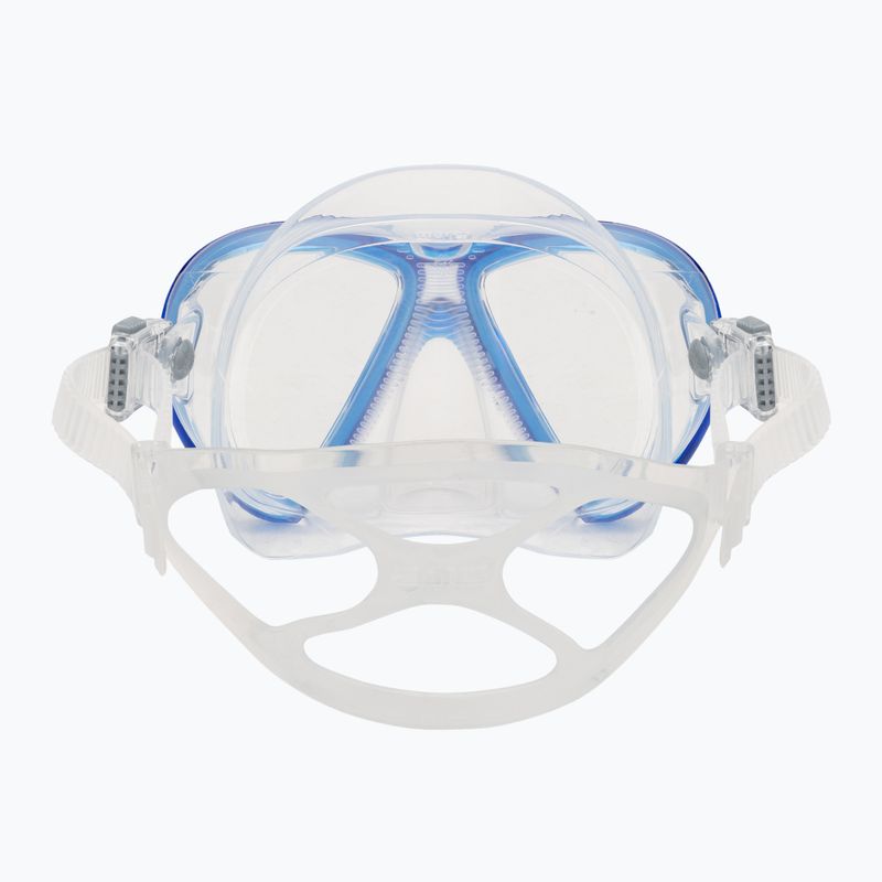 Diving mask Mares Marea blue reflex/clear 4