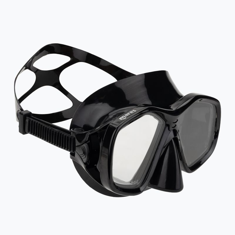 Snorkelling mask Mares Tapu black/black