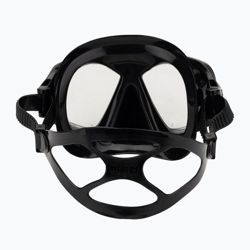 Snorkelling mask Mares Tapu black/black 4