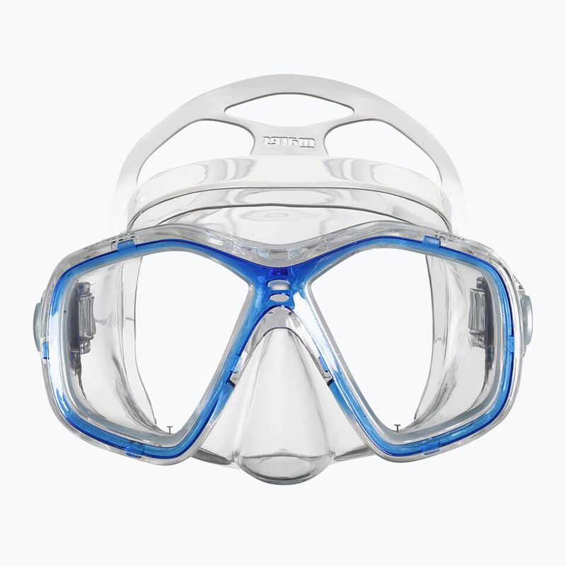 Snorkelling mask Mares Tapu blue reflex/clear 2