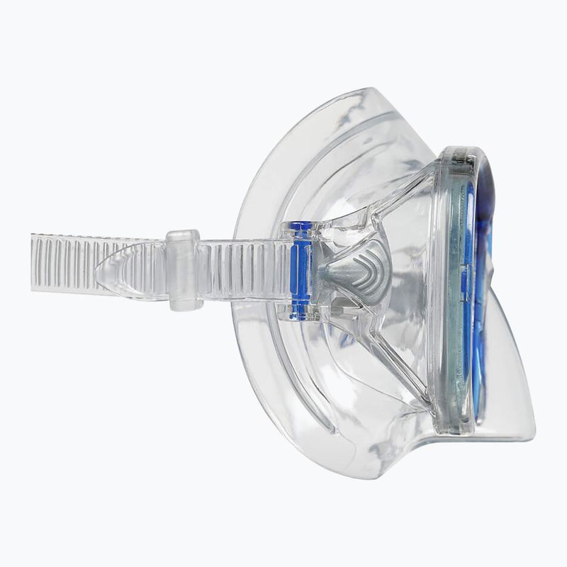 Snorkelling mask Mares Tapu blue reflex/clear 3