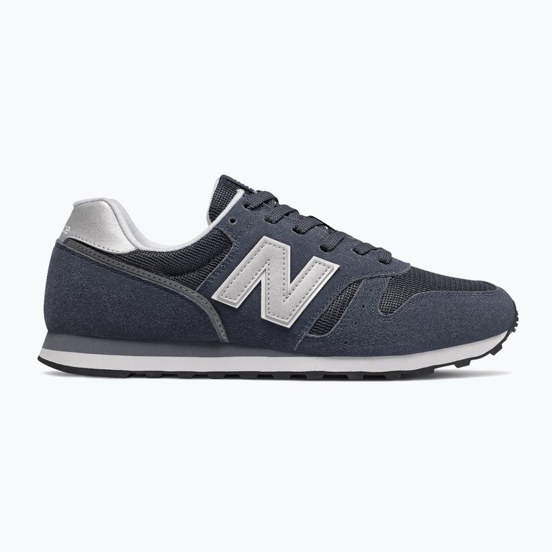 New Balance men's ML373V2 navy/white sneakers 10