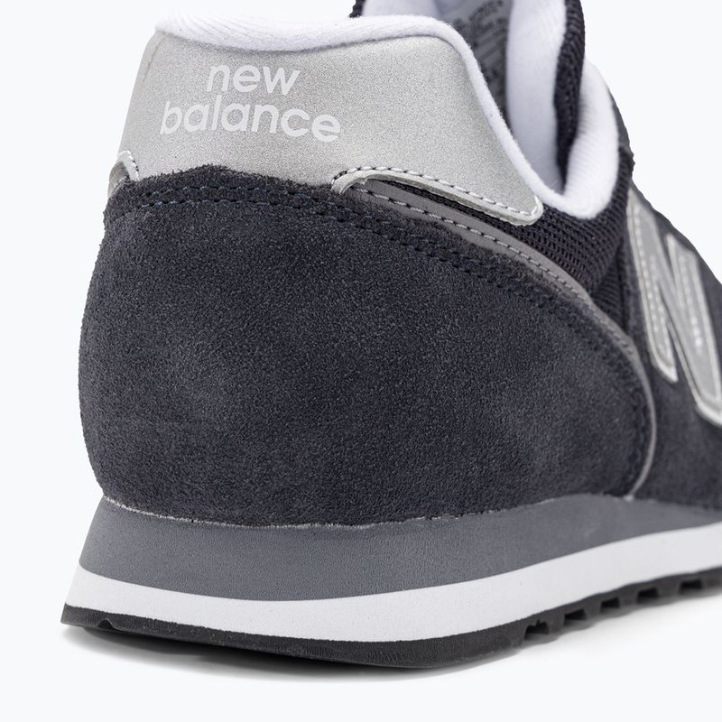 New Balance men's ML373V2 navy/white sneakers 9