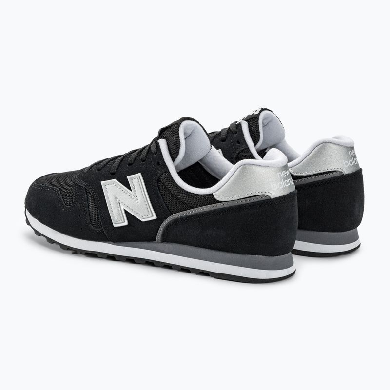 New Balance men's ML373V2 black/white sneakers 3