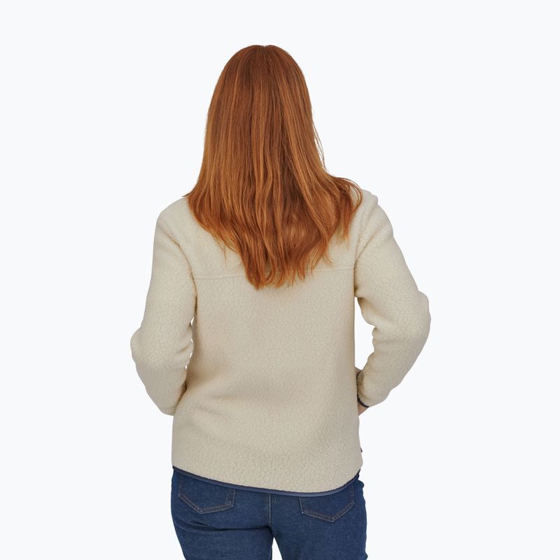 Women's fleece sweatshirt Patagonia Retro Pile natural 2