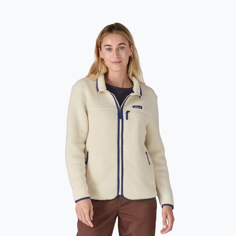 Women's trekking sweatshirt Patagonia Retro Pile permafrost natural