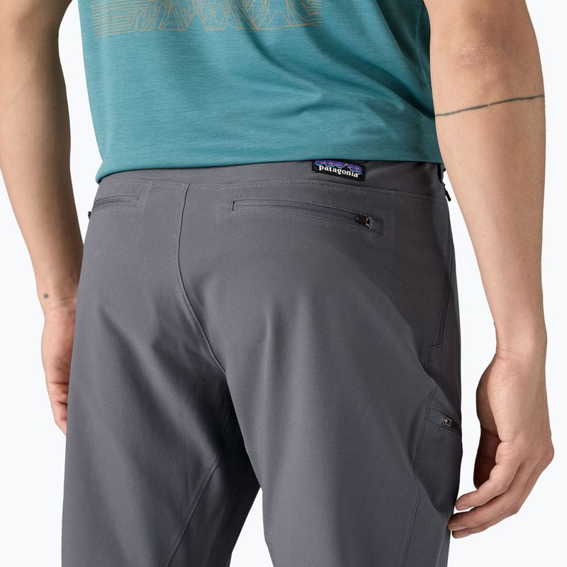 Men's Patagonia Terravia Trail Regular gorge grey trekking trousers 5