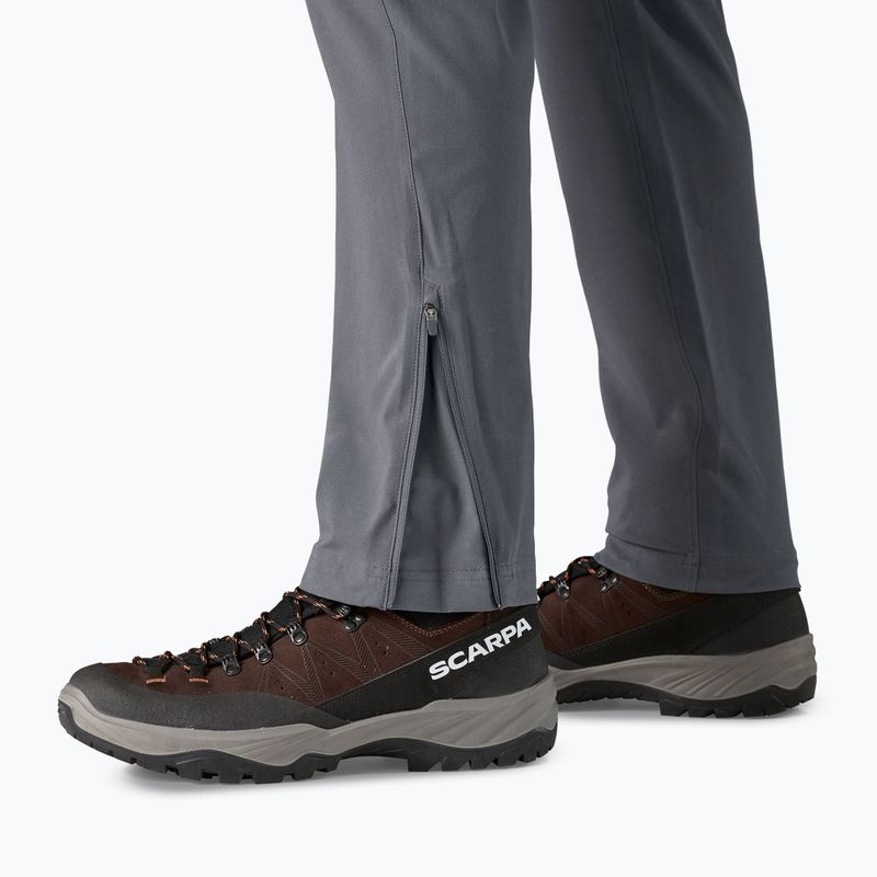 Men's Patagonia Terravia Trail Regular gorge grey trekking trousers 8