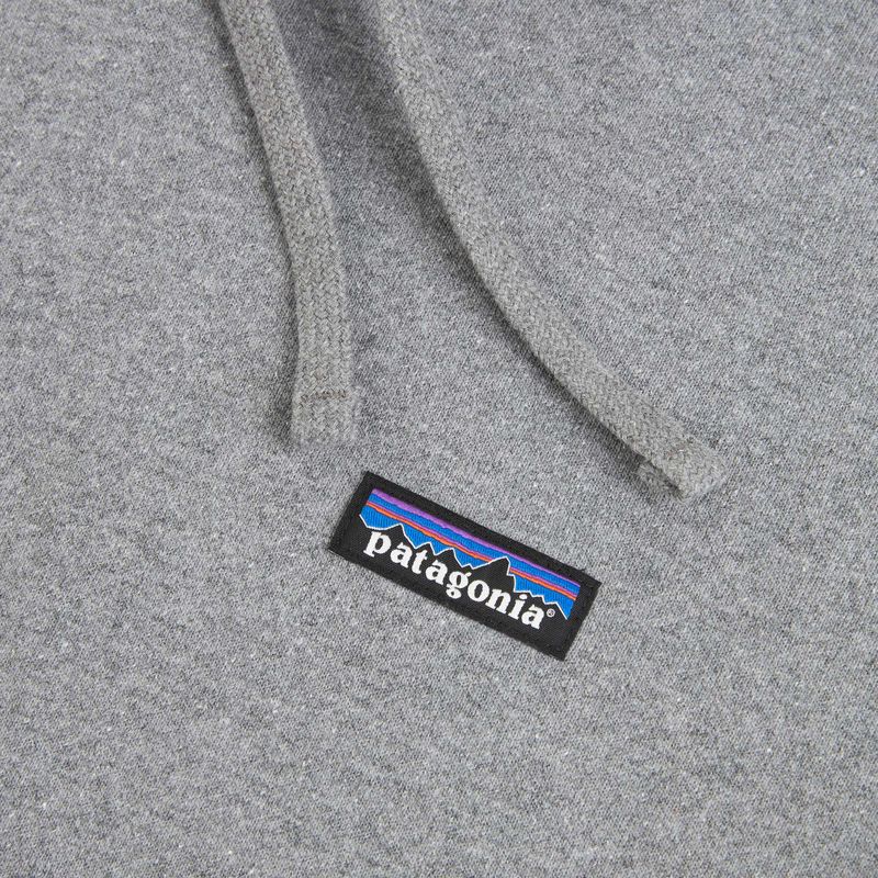 Women's trekking sweatshirt Patagonia P-6 Label Uprisal Hoody gravel heather 3